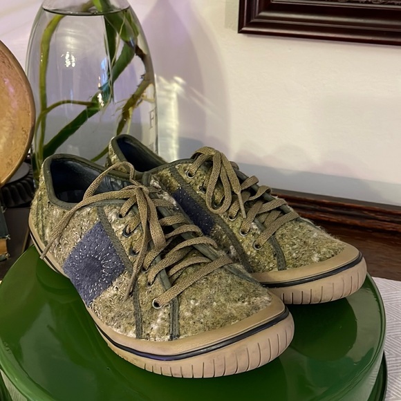 Merrell Shoes - Merrell Star Wool Lace Up Sneakers Olive Shoes‎